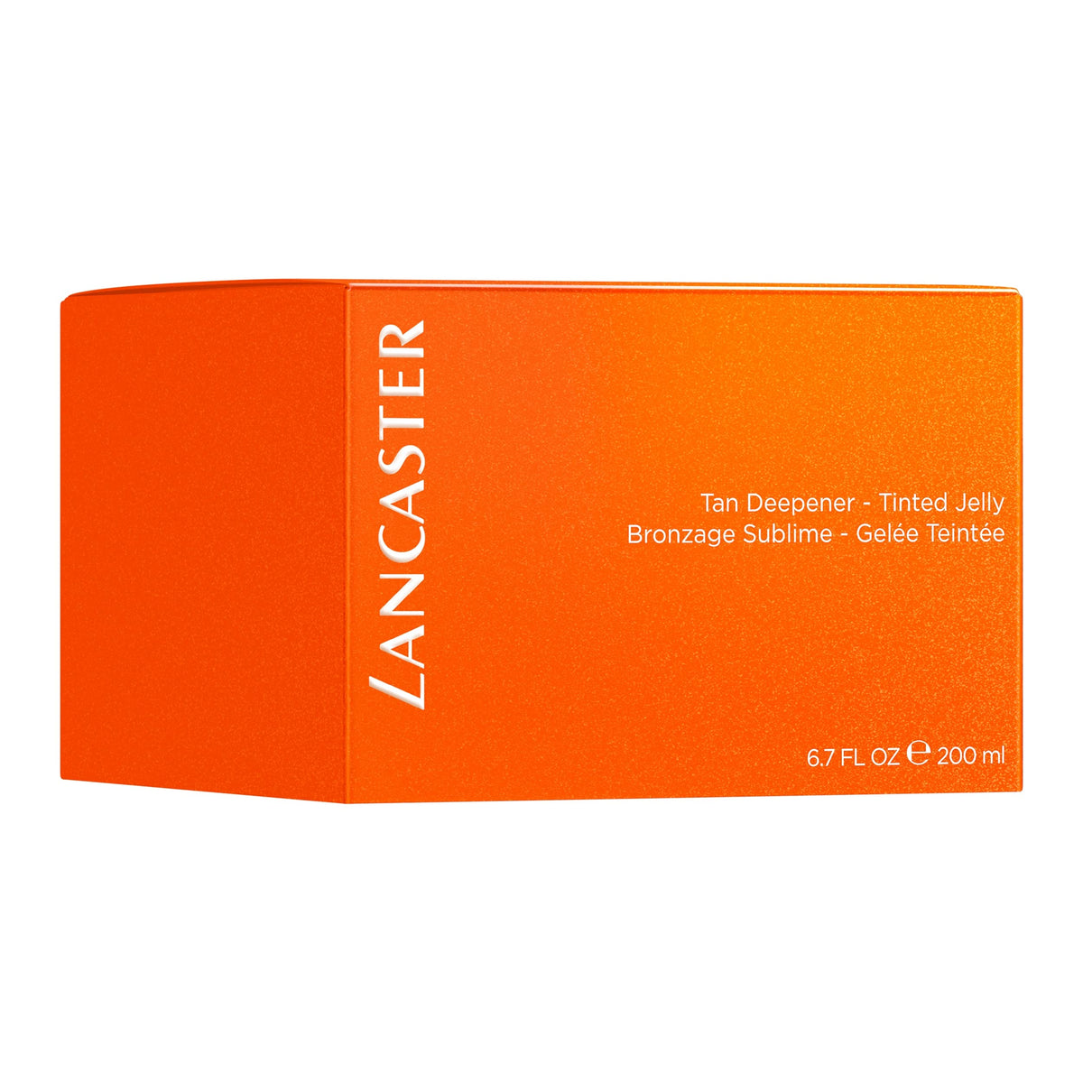 Lancaster applied on skin at beach for enhanced tan and soft look