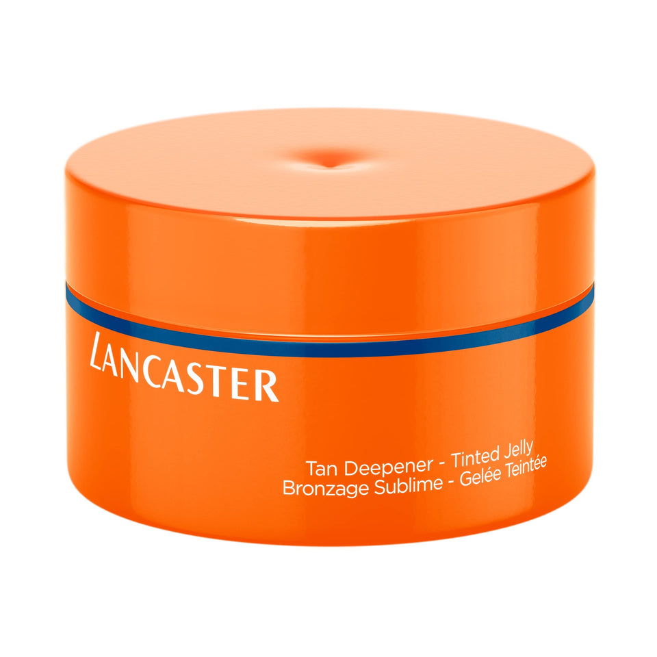 Lancaster front packaging showing bottle and tinted gel for instant glow