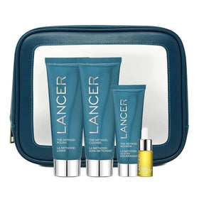 Lancer method intro kit front packaging shows complete three-step routine benefits