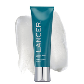 Lancer Skincare front packaging showing the polish and brand, highlights professional quality