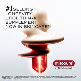 Lancôme cream being smoothed on hand, illustrating fast absorption and plumping