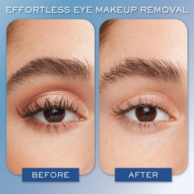 Lancôme Bi-Facil label close-up highlighting ingredients and clear instructions benefit