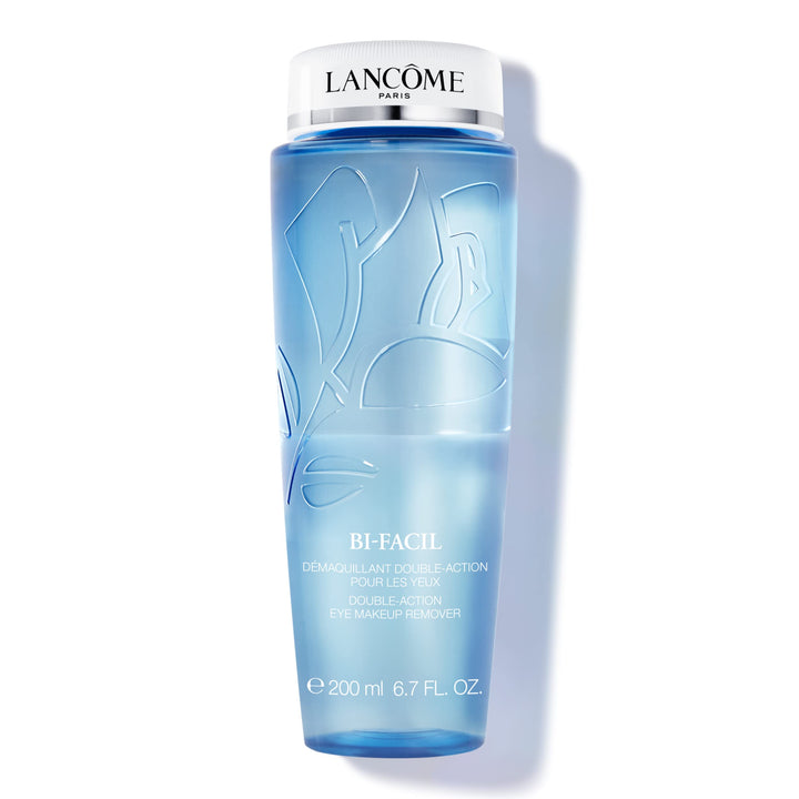 Lancôme Bi-Facil front bottle showing full product and size, quick removal benefit