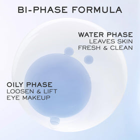 Lancôme shaken bottle demonstrating mixed formula for immediate use