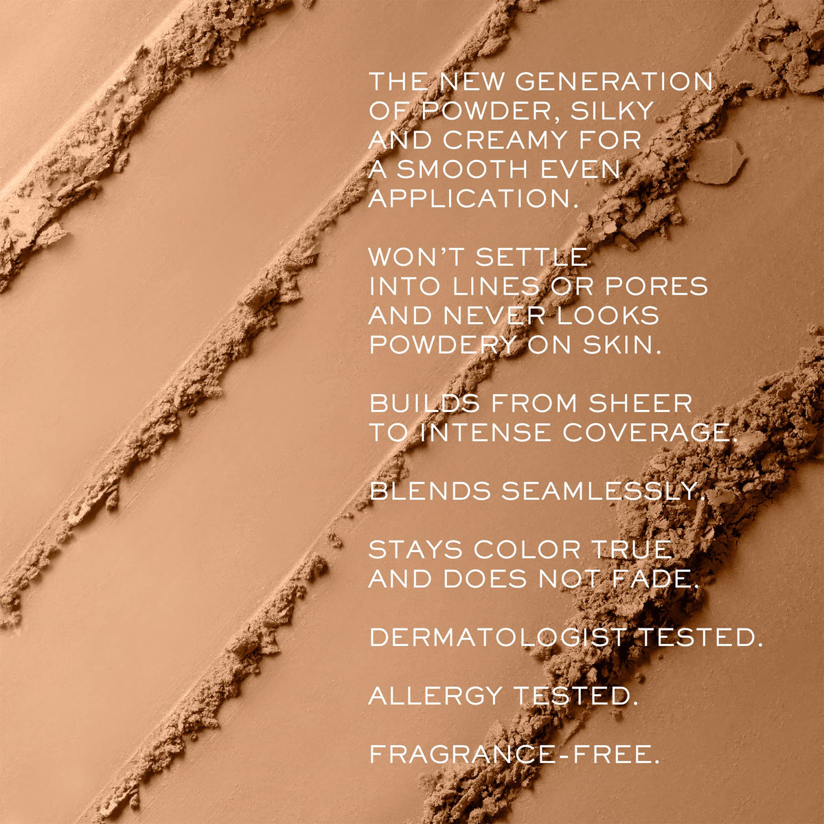 Lancôme brush applicator close-up demonstrating precise, blendable finish