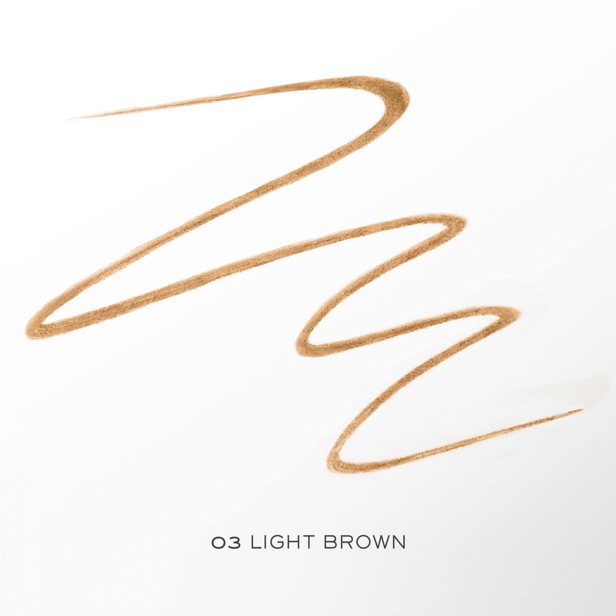 Lancôme eyebrow pencil spoolie detail demonstrating blending for natural groomed brows
