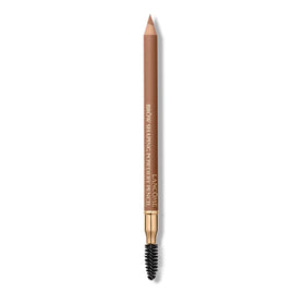 Lancôme pencil front view showing shade 05 Chestnut and easy application benefit