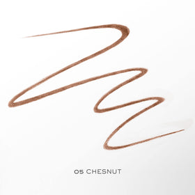 Lancôme spoolie close-up demonstrating blending and grooming for natural brows