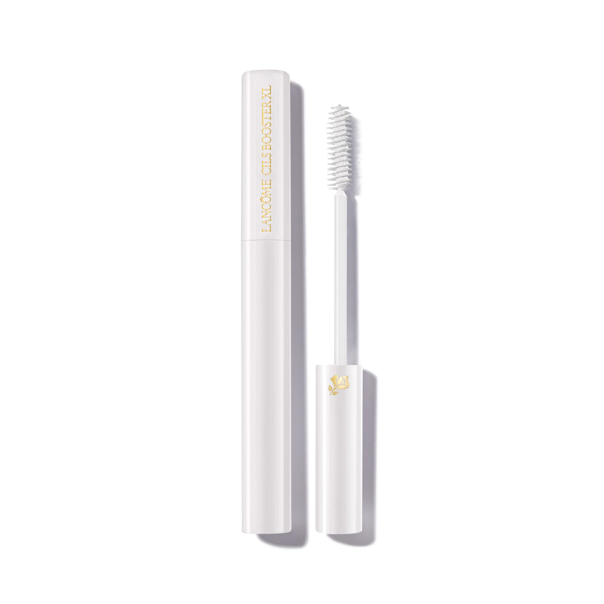 Lancôme product front packaging showing sleek primer tube and brand benefit