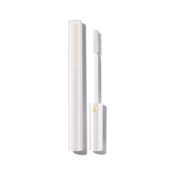 Lancôme product front packaging showing sleek primer tube and brand benefit