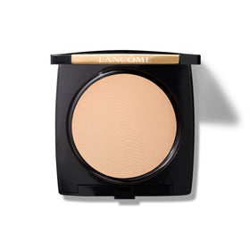 Lancôme compact front view showing sleek packaging and travel convenience