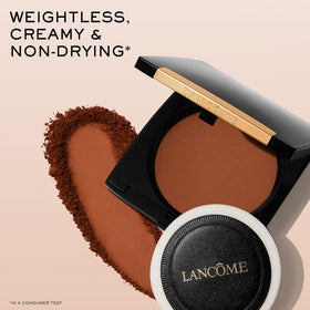 Lancôme swatches on arm comparing coverage and shade accuracy benefit