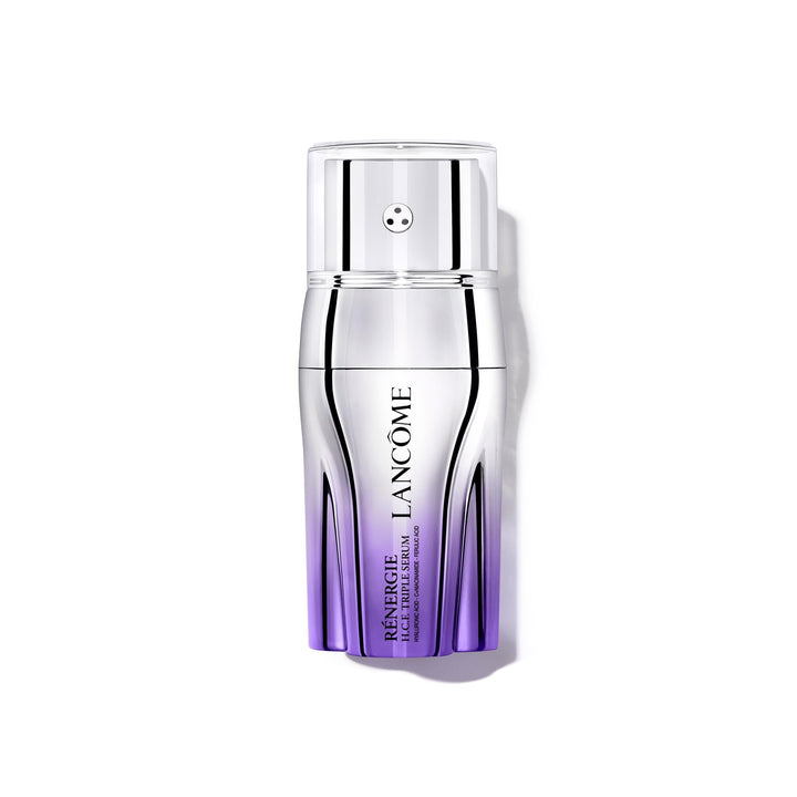 Lancôme front packaging of Rénergie H.C.F. showing sleek bottle and size benefit
