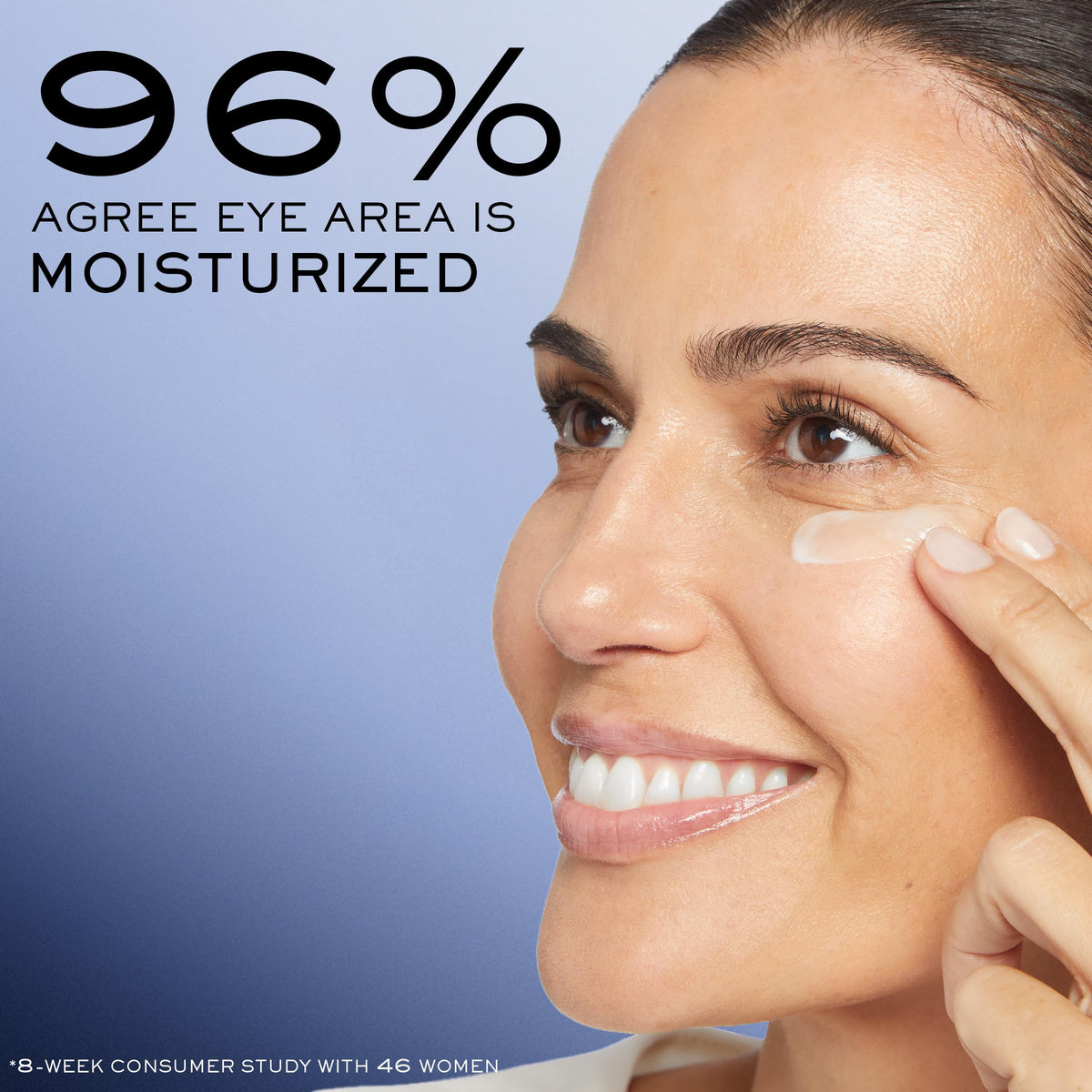 Lancôme Génifique vitamin Cg ingredient visual conveying brighter under-eye tone
