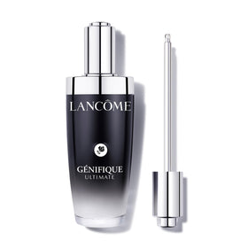 Lancôme bottle front packaging showing product and benefits