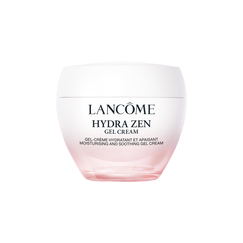 Lancôme jar front view showing product packaging and hydration benefit