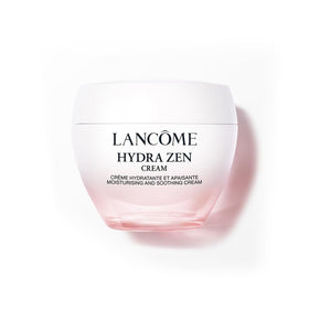 Lancôme jar front view showing elegant packaging and daily hydration benefit