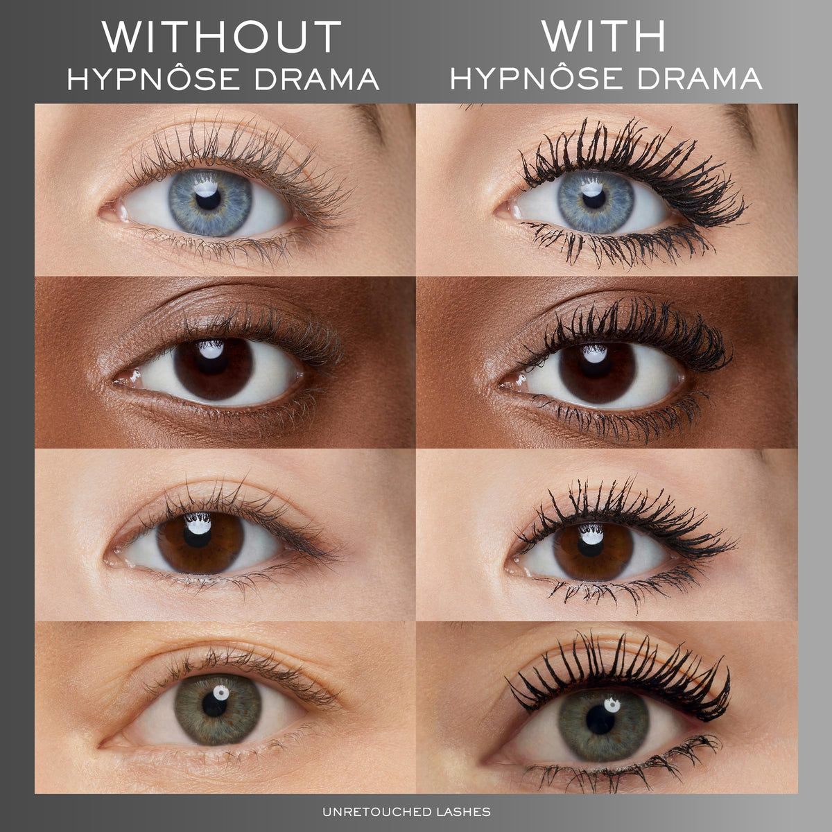 Lancôme formula swiped on skin showing rich texture and buildability