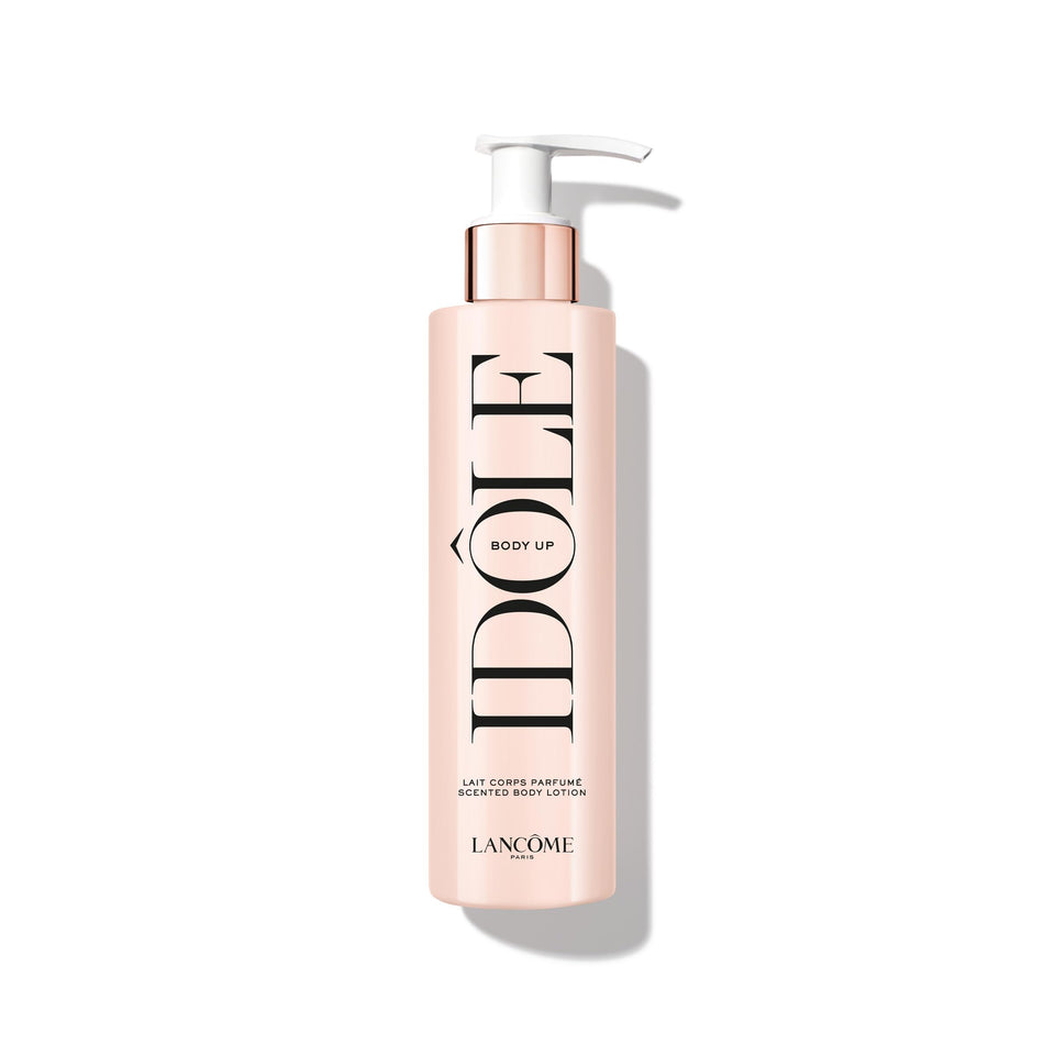 Lancôme Idôle front bottle view showing sleek new packaging and brand appeal