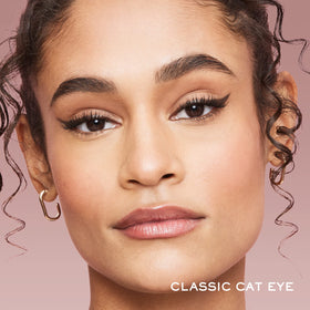 Lancôme Idôle on model showing brown liner enhancing eyes for natural definition