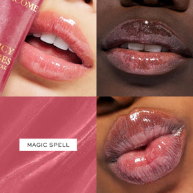 Lancôme Juicy Tubes gloss texture swipe showing glossy, hydrating finish