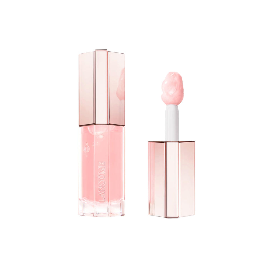 Lancôme JuicyTreat front packaging showing product and shade, highlights glossy finish