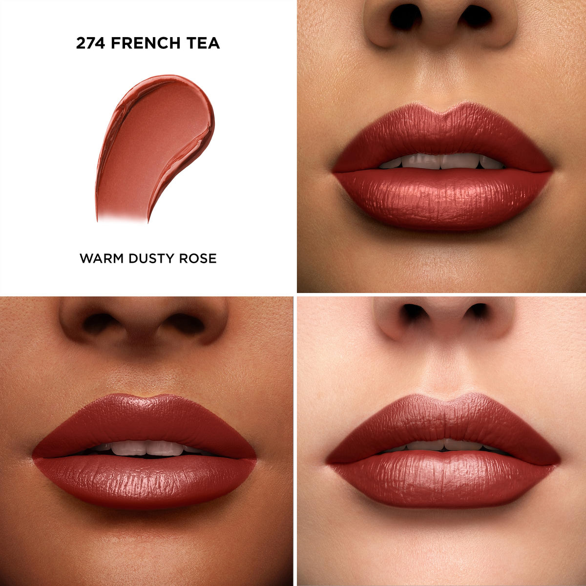 Lancôme angled tube of L'Absolu Rouge highlighting elegant case and easy grip