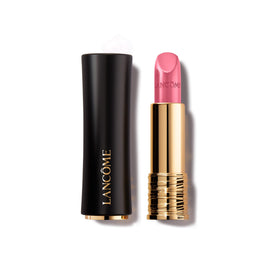 Lancôme lipstick front packaging showing elegant brand design and color benefit