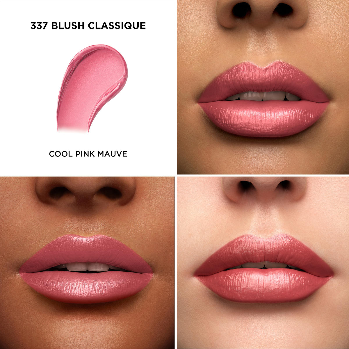 Lancôme L'Absolu Rouge bullet twisted open revealing creamy tip for smooth application