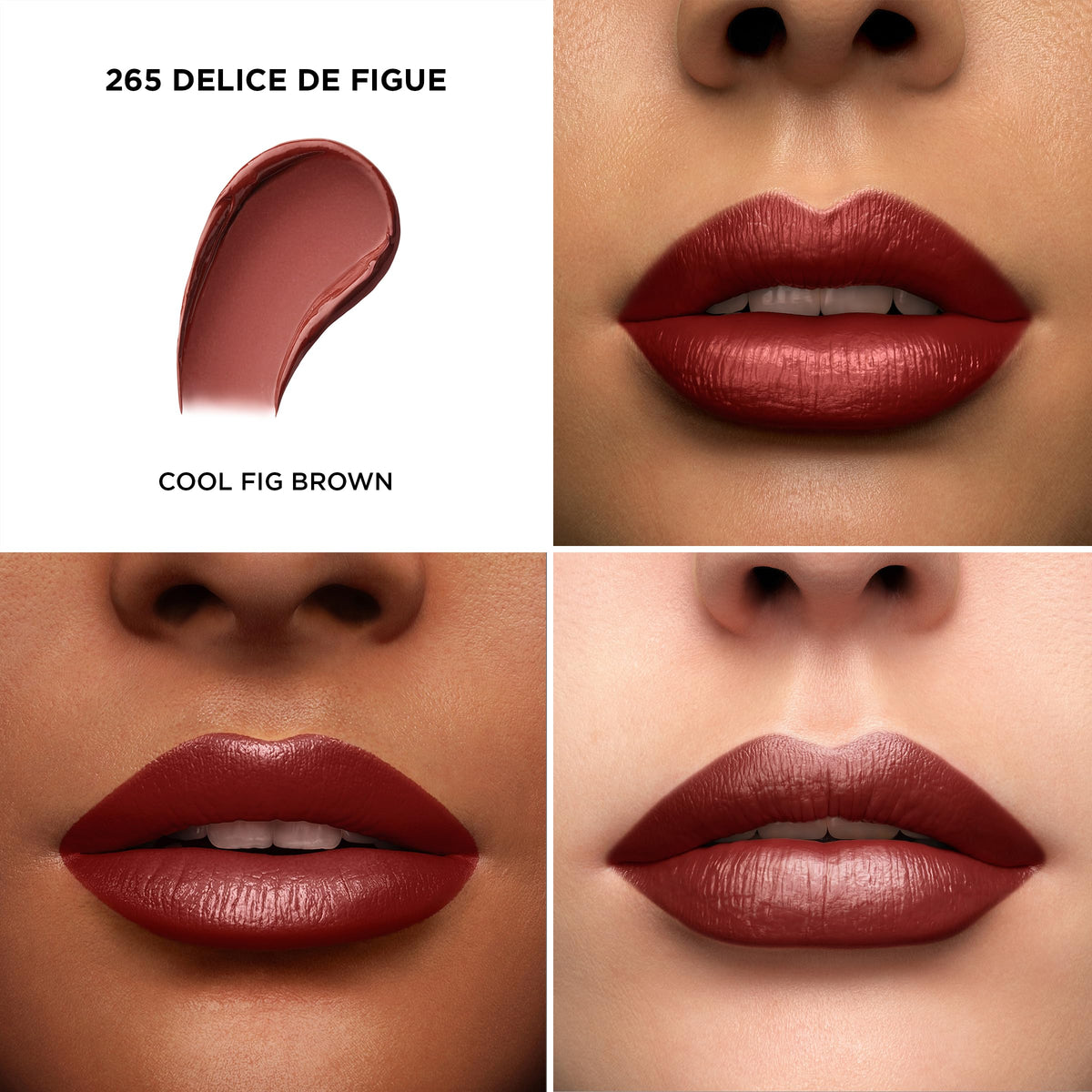 Lancôme lipstick bullet tilt revealing creamy surface and precise tip for easy application