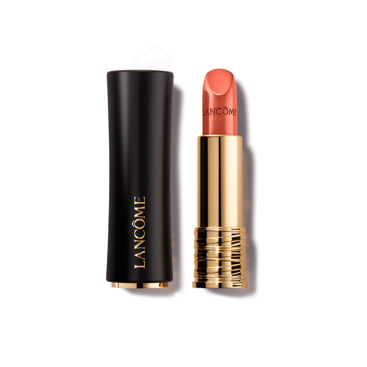 Lancôme front packaging showing elegant tube and shade label, highlights premium appeal