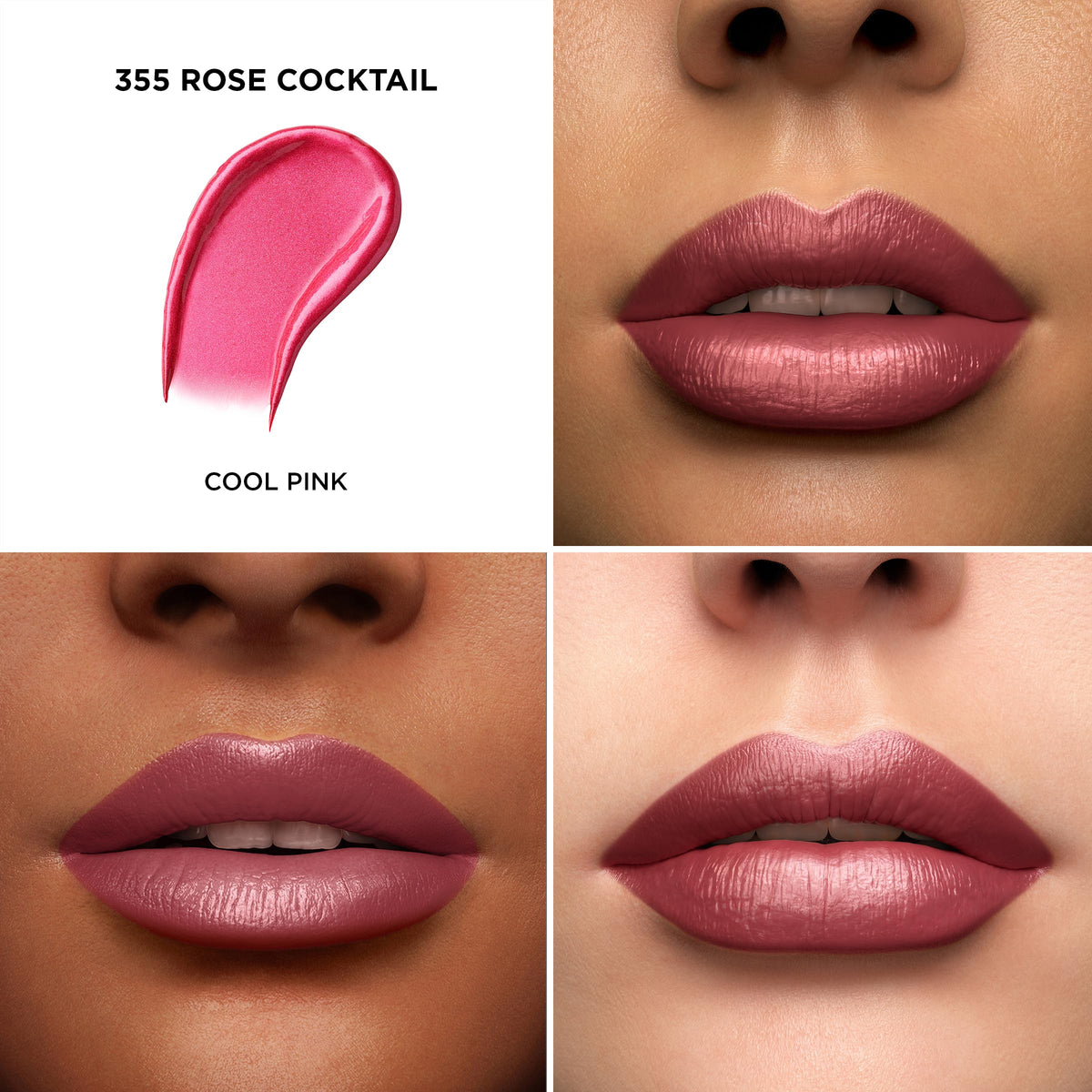 Lancôme bullet open revealing creamy texture for smooth, effortless glide