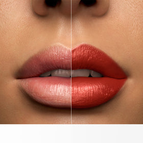 Lancôme rose balm ingredient visual highlighting hydration benefits for softer lips