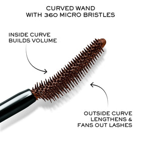 Lancôme bristle close-up highlighting 250 micro-bristles for crisp separation