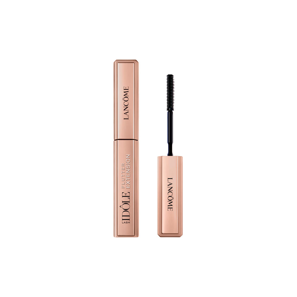 Lancôme front packaging showing travel-size mascara, easy portability benefit