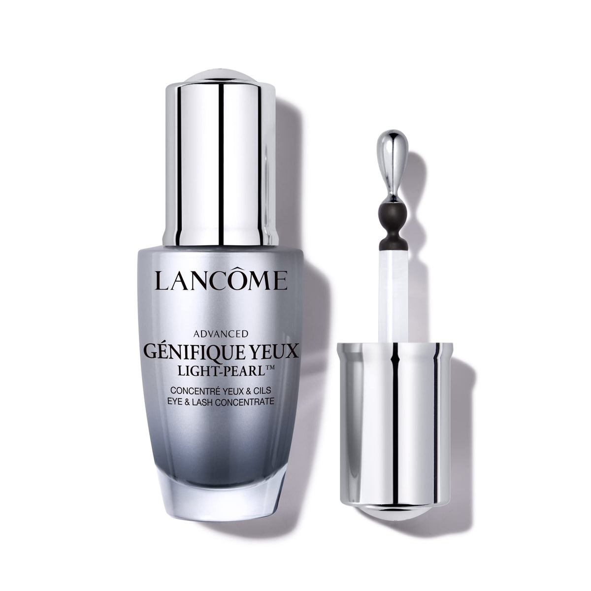 Lancôme front packaging showing product and size for clear identification and reassurance