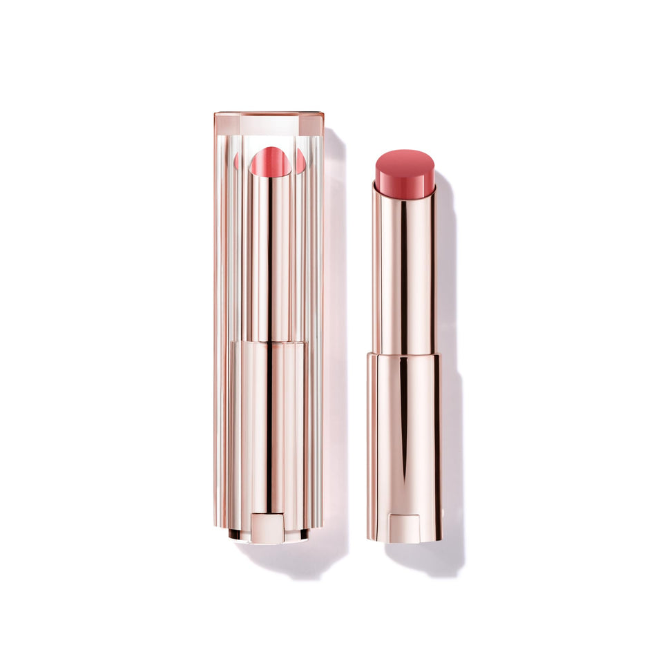 Lancôme front packaging showing tube and shade, elegant everyday nude