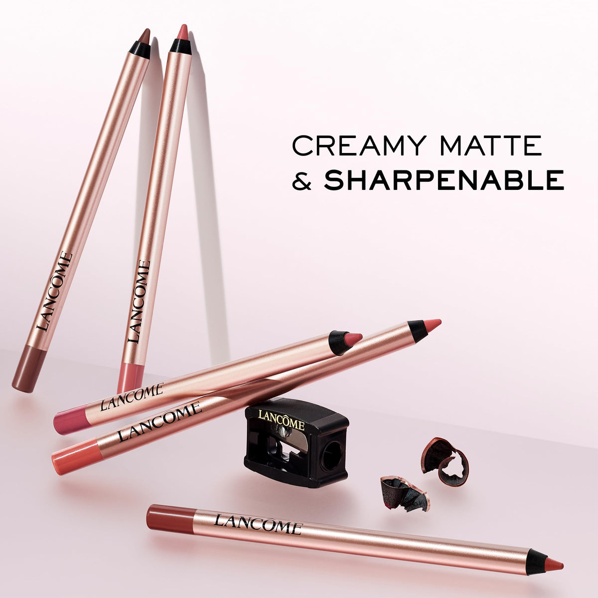 Lancôme lip shaper swatch on skin showing true nude shade payoff and longevity