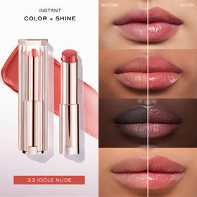 Lancôme stick angled detail showing smooth tip for precise application