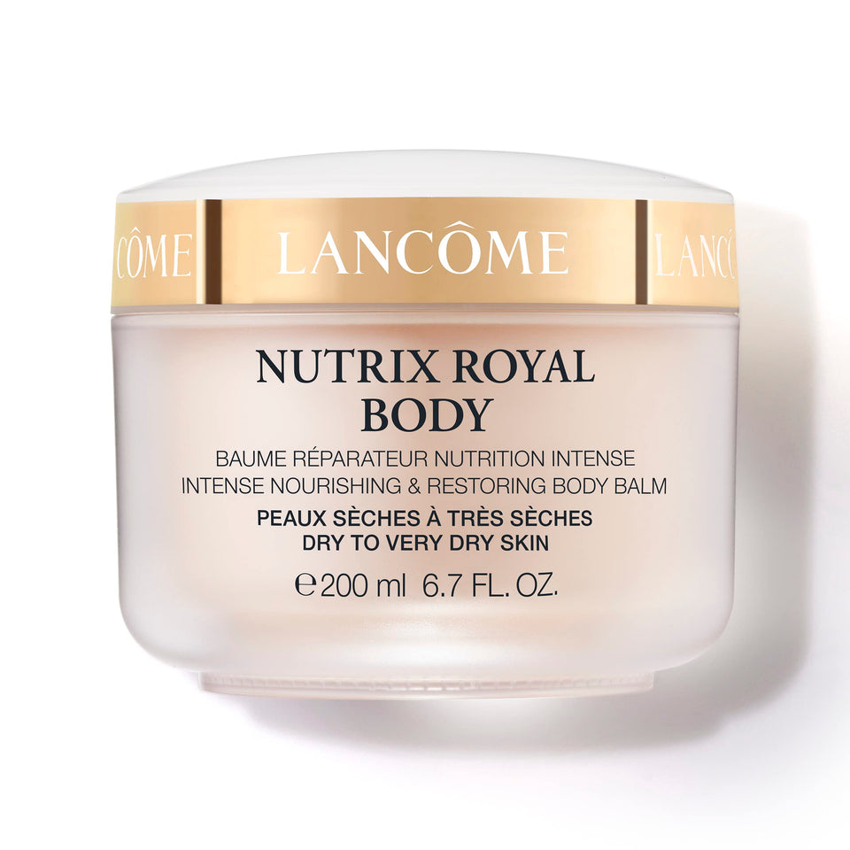 Lancôme Nutrix Royal front jar view showing packaging and rich formula benefit