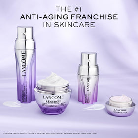 Lancôme Rénergie H.P.N on bathroom counter in routine setting showing daily use benefit