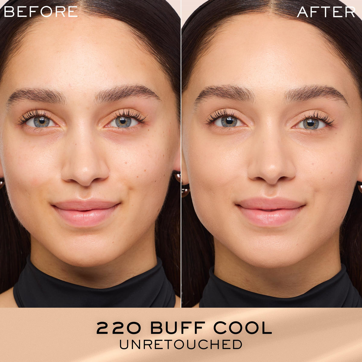 Lancôme Rénergie Lift pump dispensing foundation demonstrating easy application benefit