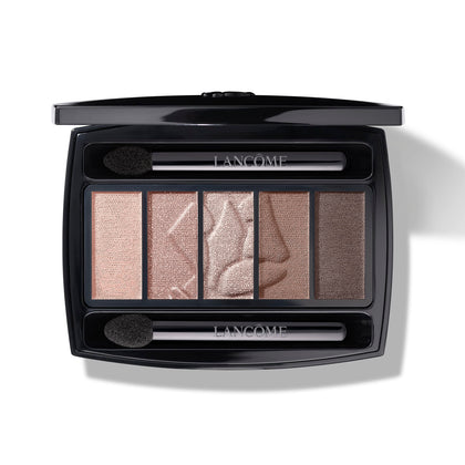 Lancôme front packaging showing compact palette and sleek case for travel convenience