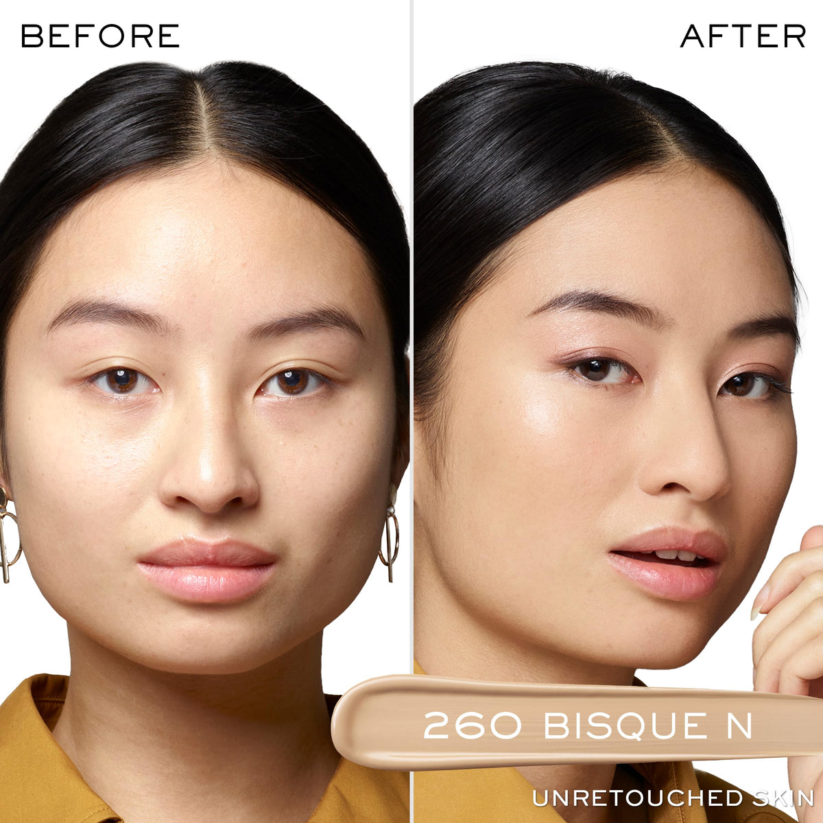 Lancôme precise doe-foot applicator close-up for exact placement benefit