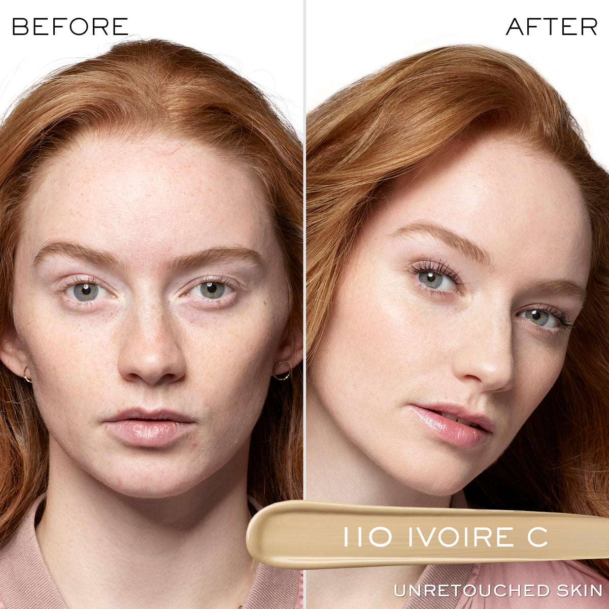 Lancôme applicator close-up demonstrating precise wand for targeted, mess-free application