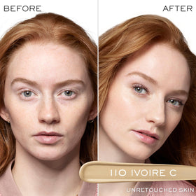 Lancôme applicator close-up demonstrating precise wand for targeted, mess-free application