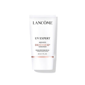 Lancôme product front packaging showing SPF 50 and multitasking benefits