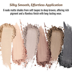 LANDMOON open palette with mirror for on-the-go touch-ups and convenience