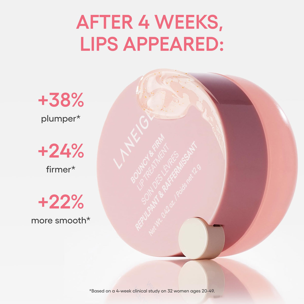 LANEIGE ceramide capsules close-up showing barrier support and longer hydration