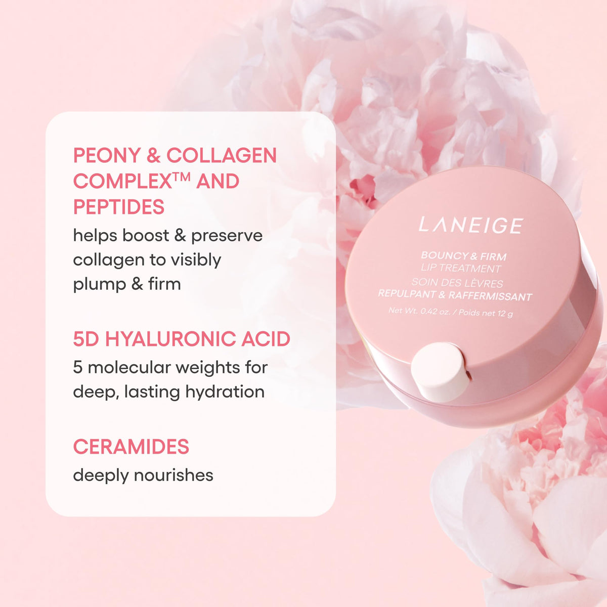 LANEIGE in a travel bag lifestyle shot illustrating everyday convenience